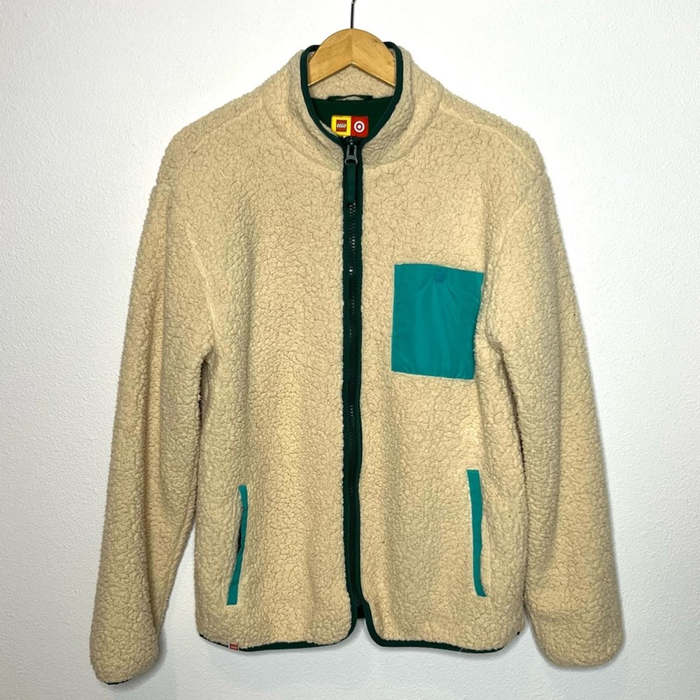 Lego X Target Sherpa Color Block Jacket M - image 1